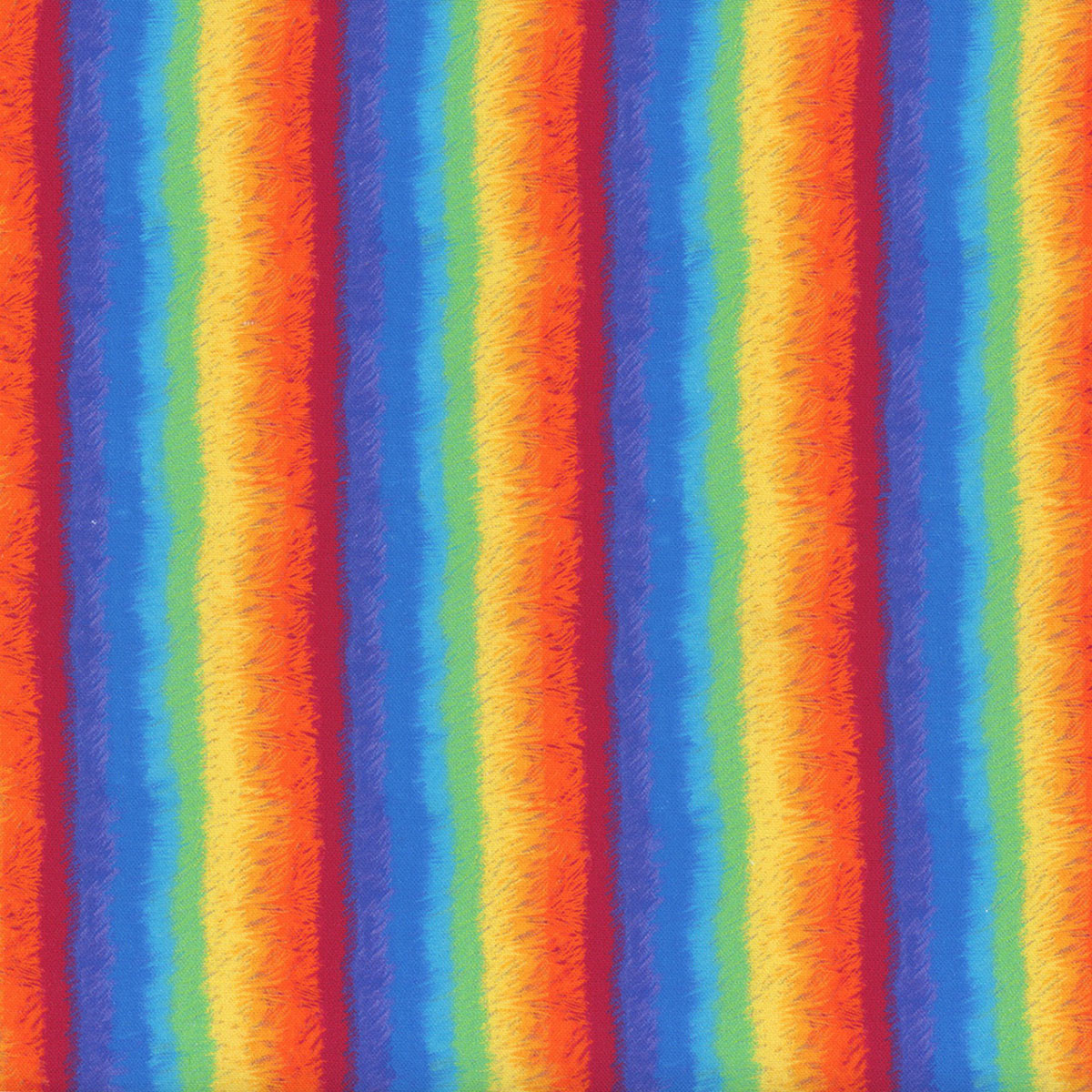 1点物⭕️お安く!◎Custom Rainbow fabric◎NR2b 9.7 Timeless Treasures Fabrics Novelty Fabrics Nick Fur Rainbow